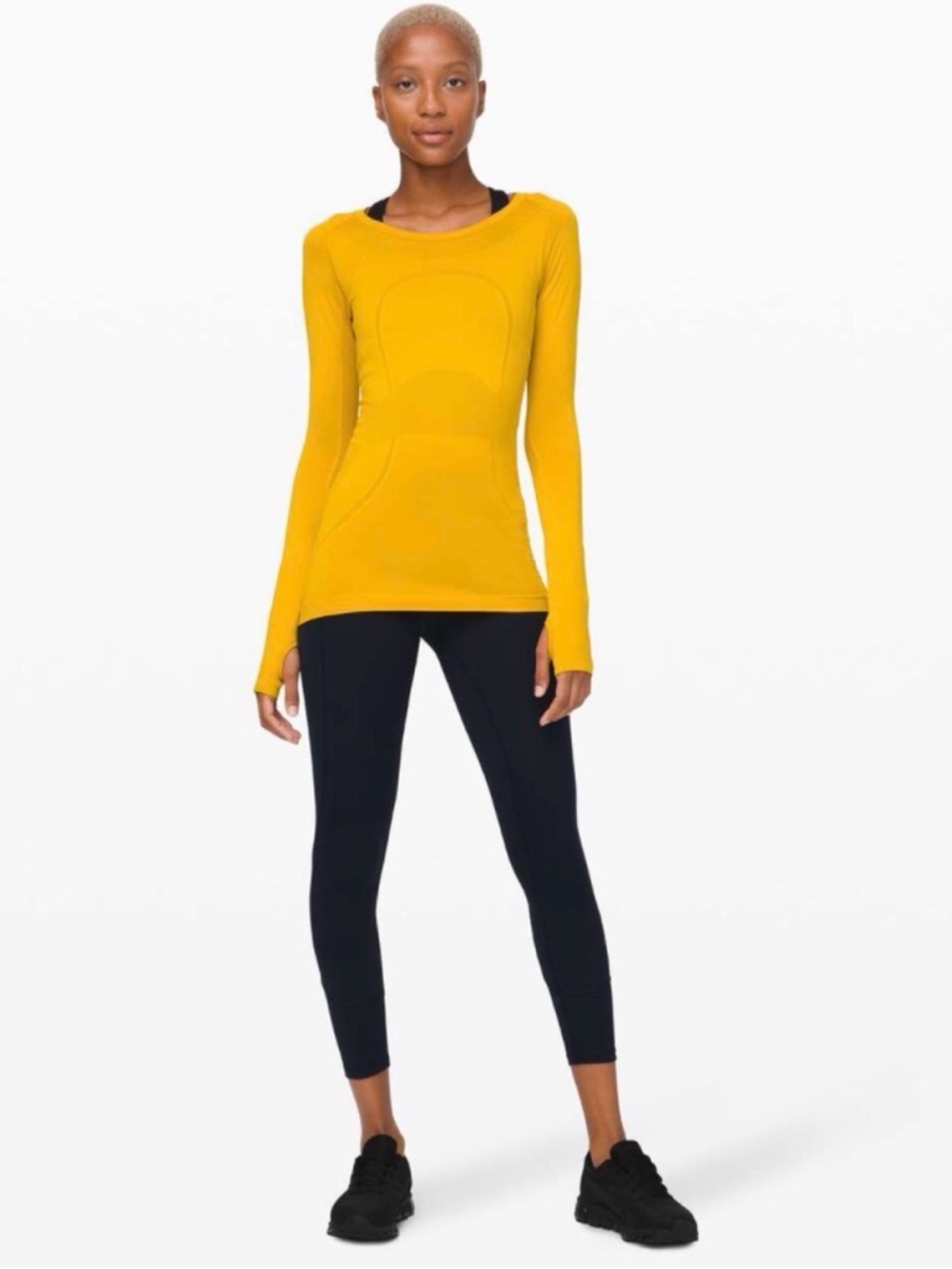 Lululemon Swiftly Tech Long Sleeve Crew 
Honeycomb / Honeycomb 6 - Picture 2 of 8